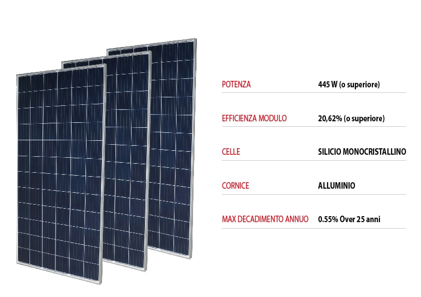 KIT Fotovoltaico 4.5 kW con Accumulo al Litio